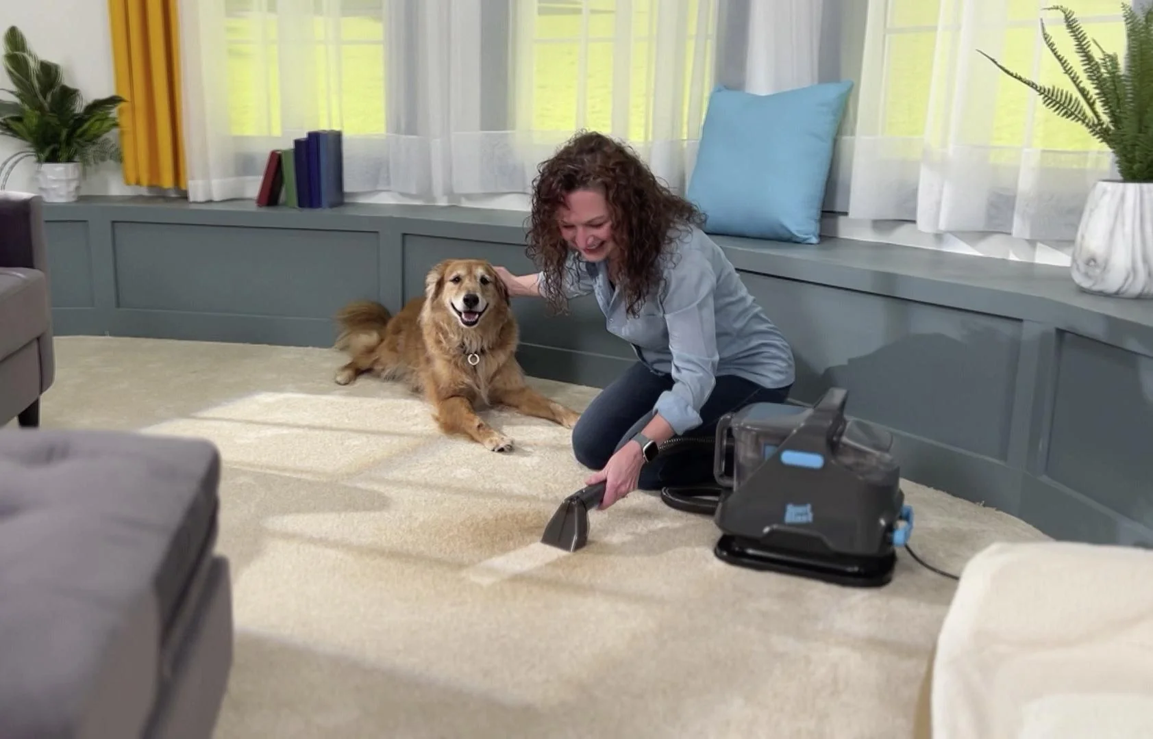 Tragbarer Waschsauger Spotblast - 18