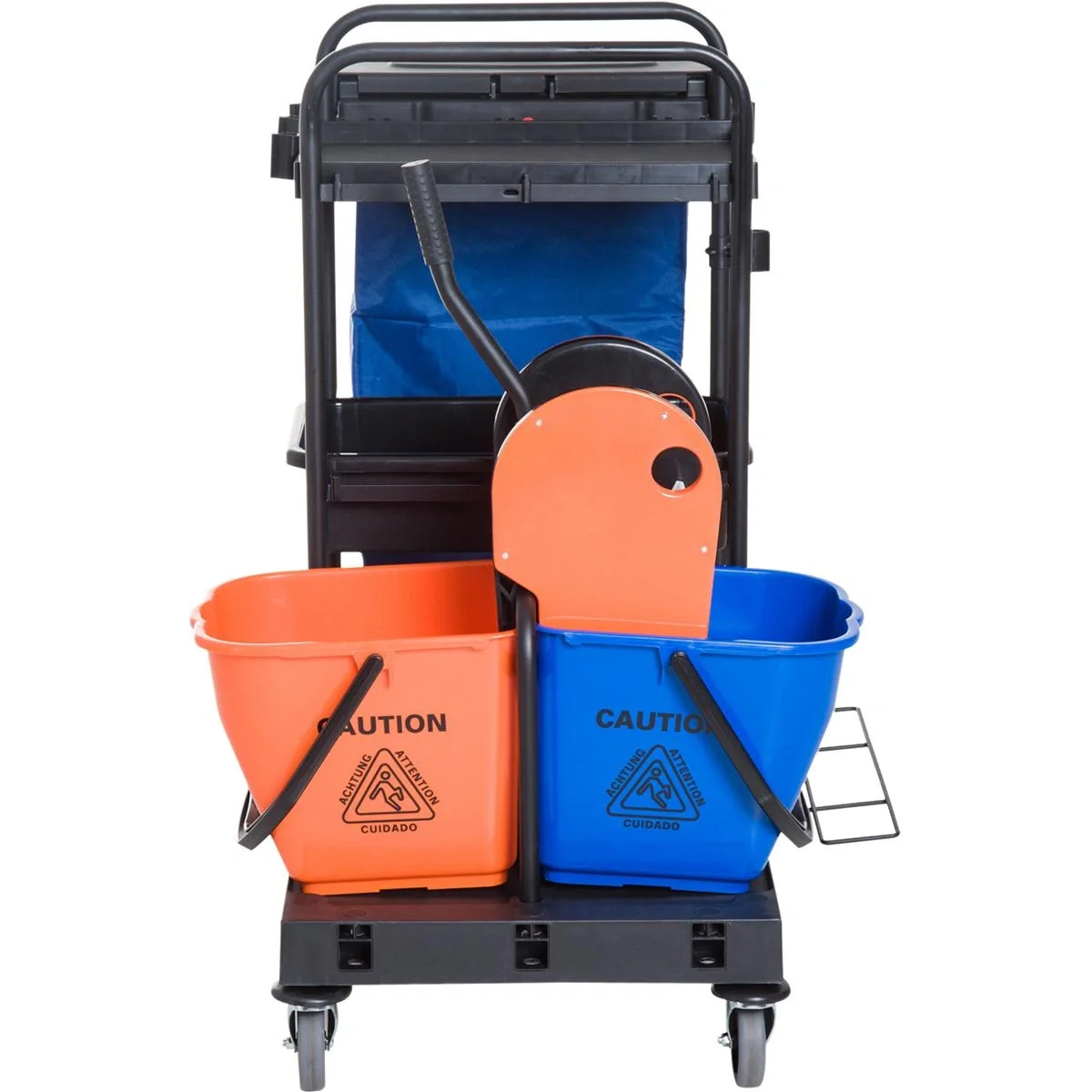 Putzwagen mit 4 leichtgängigen Rollen - 9