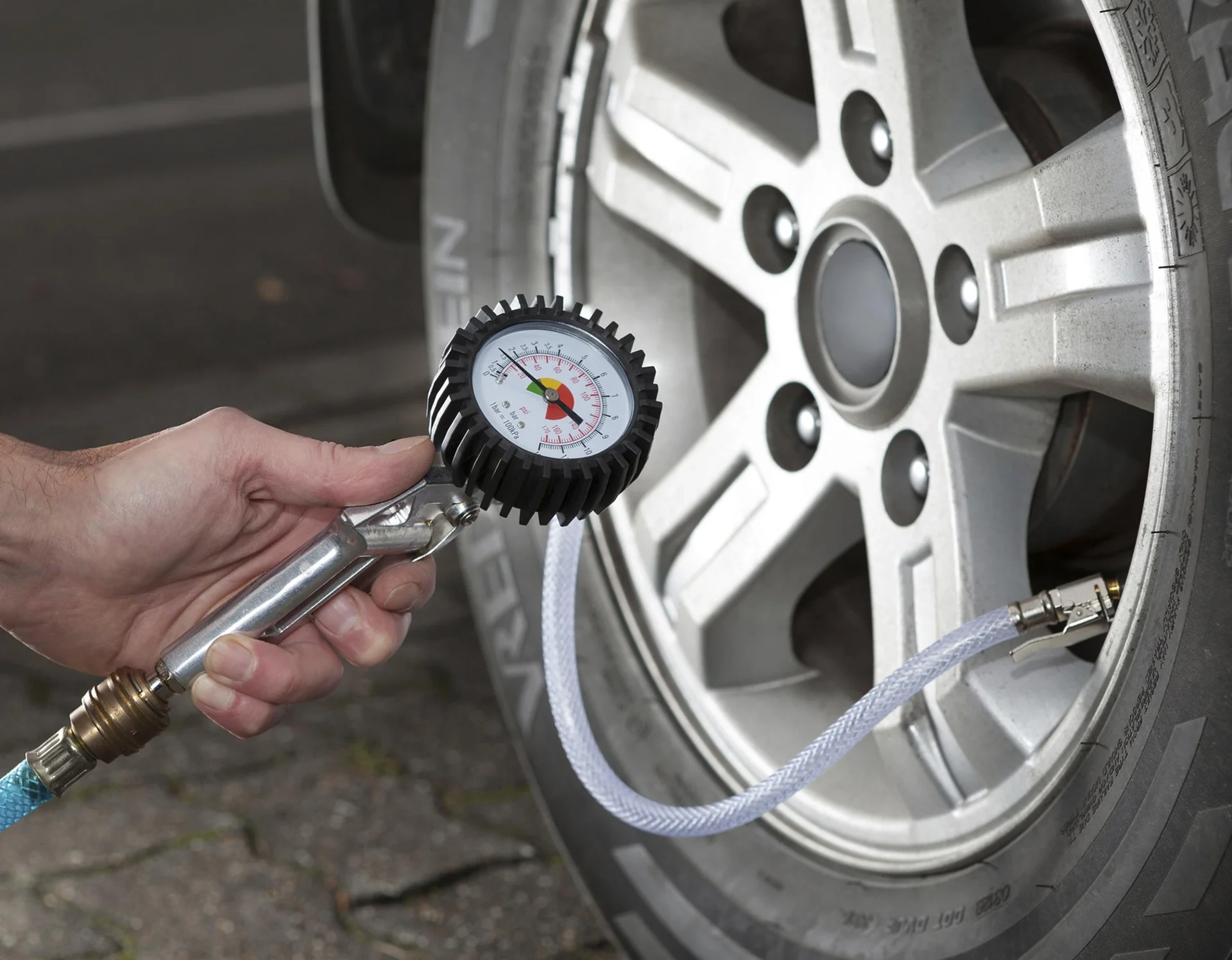 Druckluftprüfer 0 bis 12 bar - 2