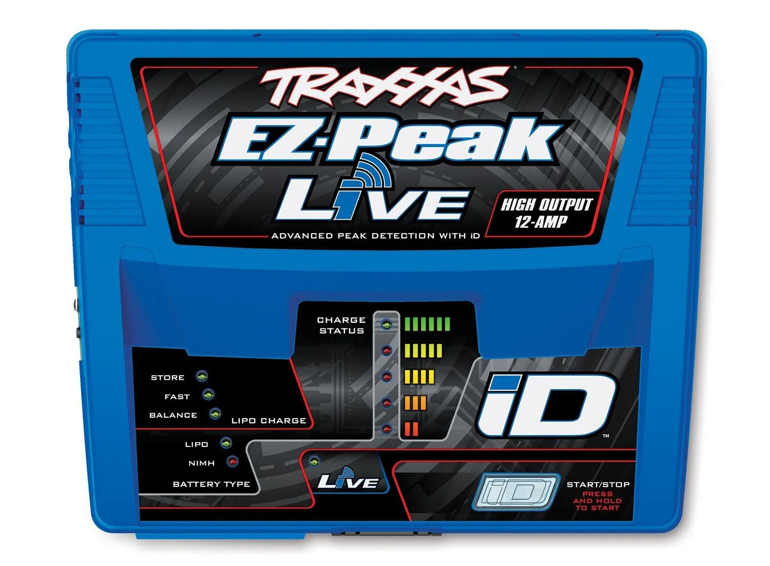 EZ-Peak Live bis 12-Amp NiMH/Lipo bis 4S, Schnell-Lader TRAXXAS EU-Version (mit iD Akku-Erkennung) - 1