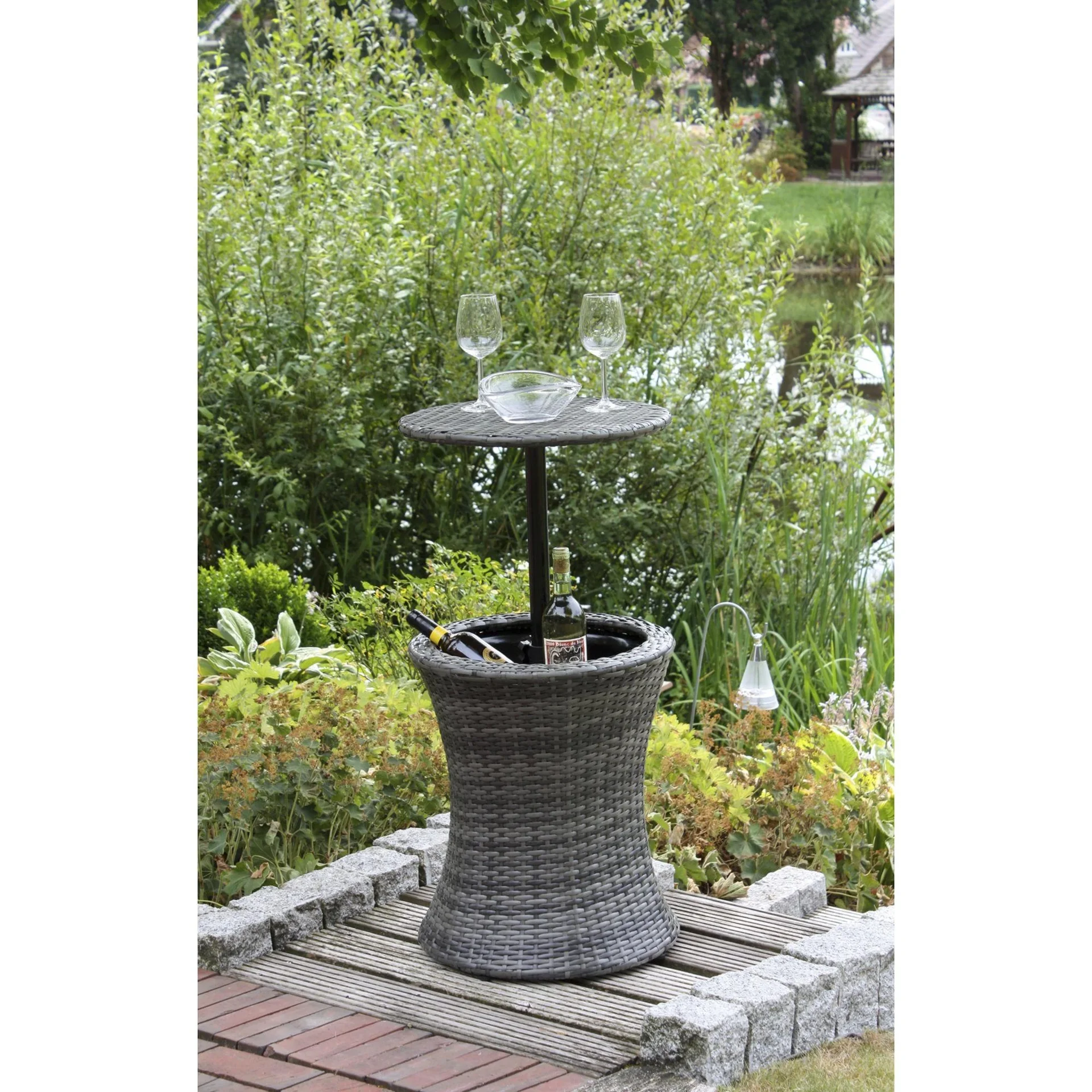 Gartentisch "Mumbai" mit Getränkekühler - 3