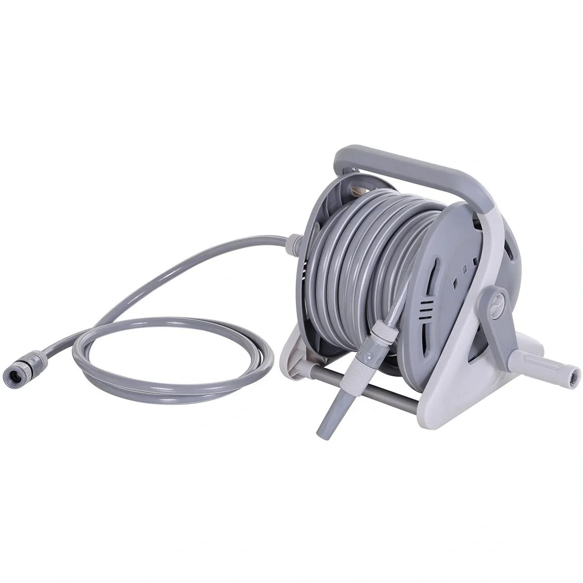 Wasserschlauchhaspel 20m, grau - 1