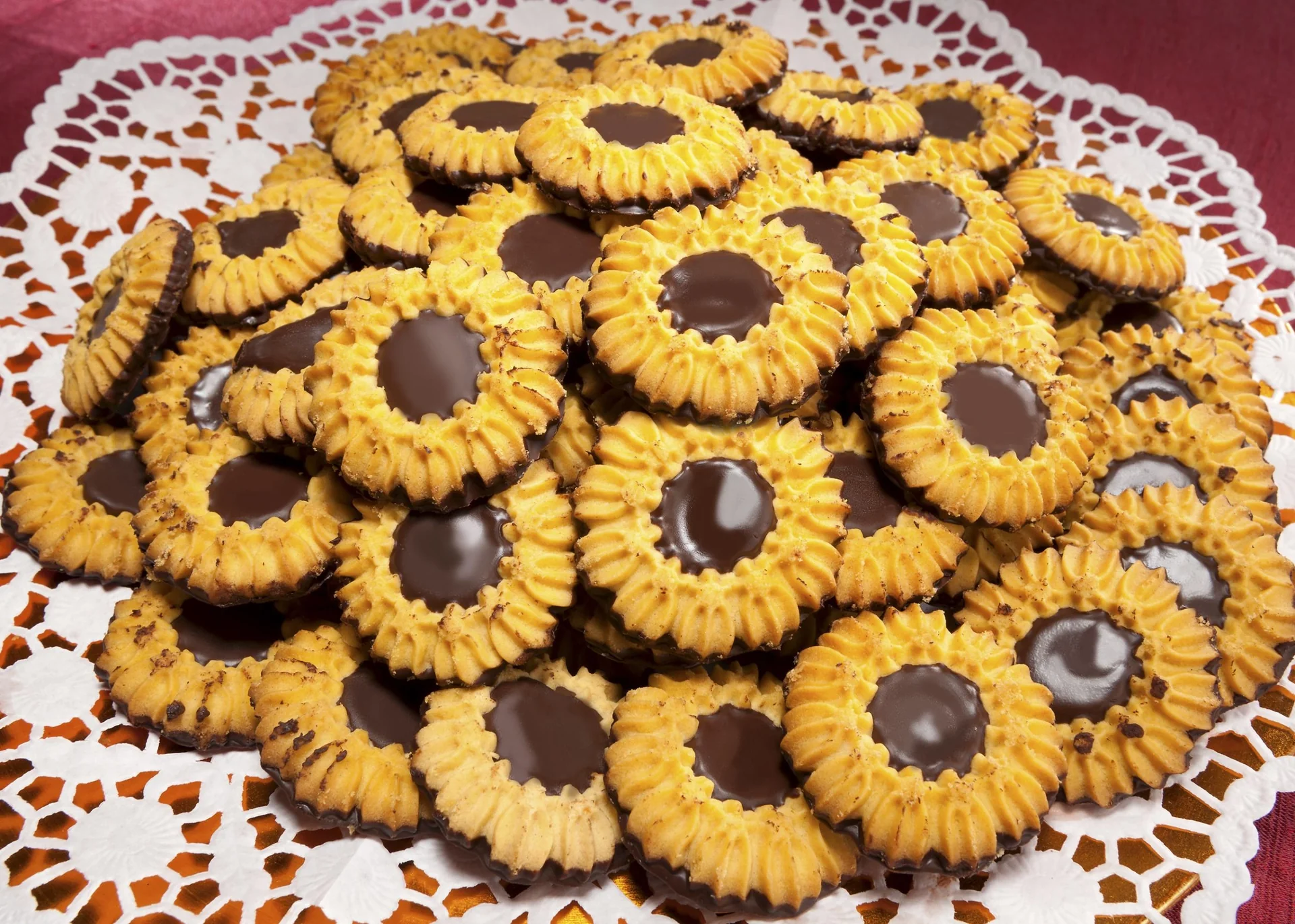 Butter-Spritzgebäck „Choko-Rondos“, mit Schokolade, 2 x 400 g - 1