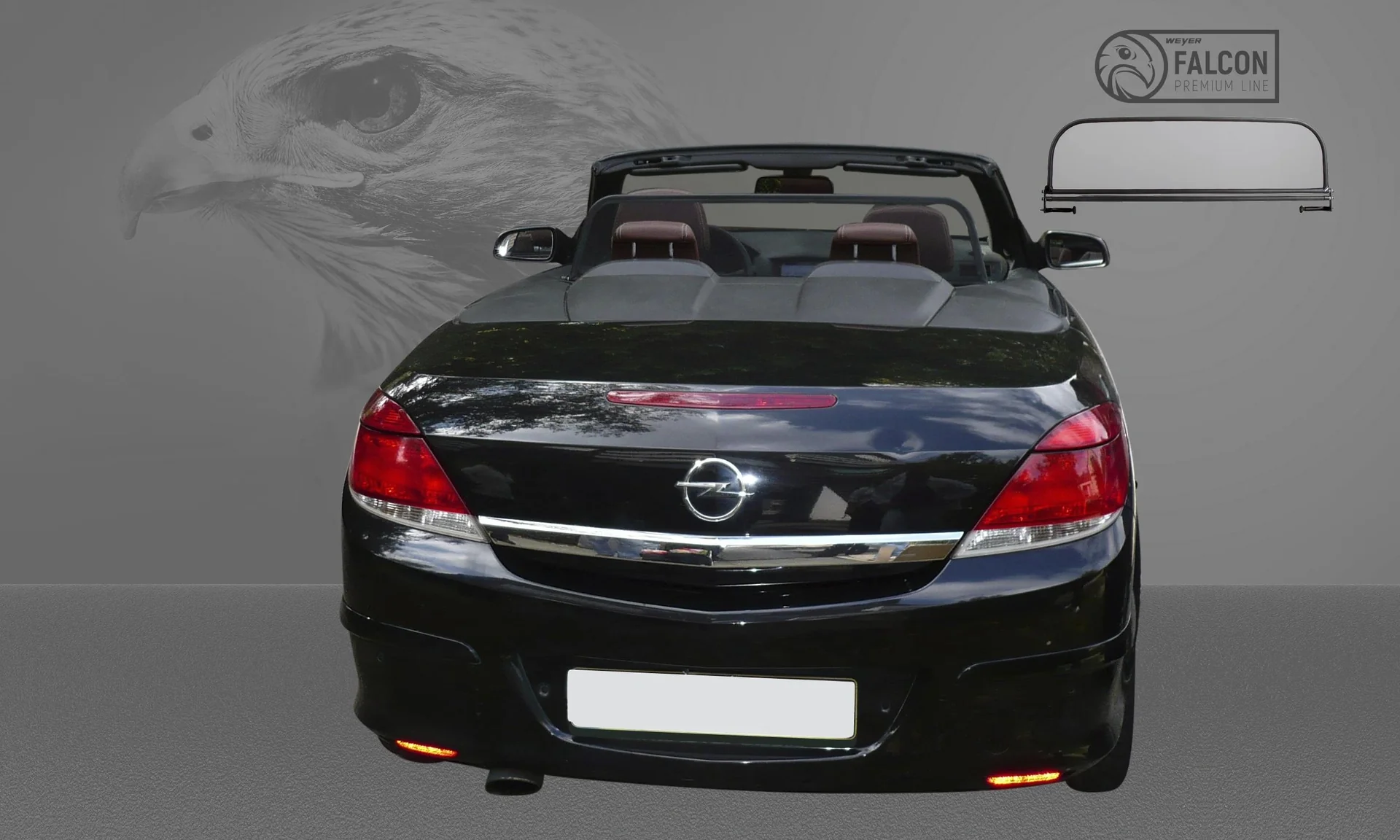 Cabrio Windschott - Premium-Line Opel Astra H, Baujahr 2006-2010 - 2