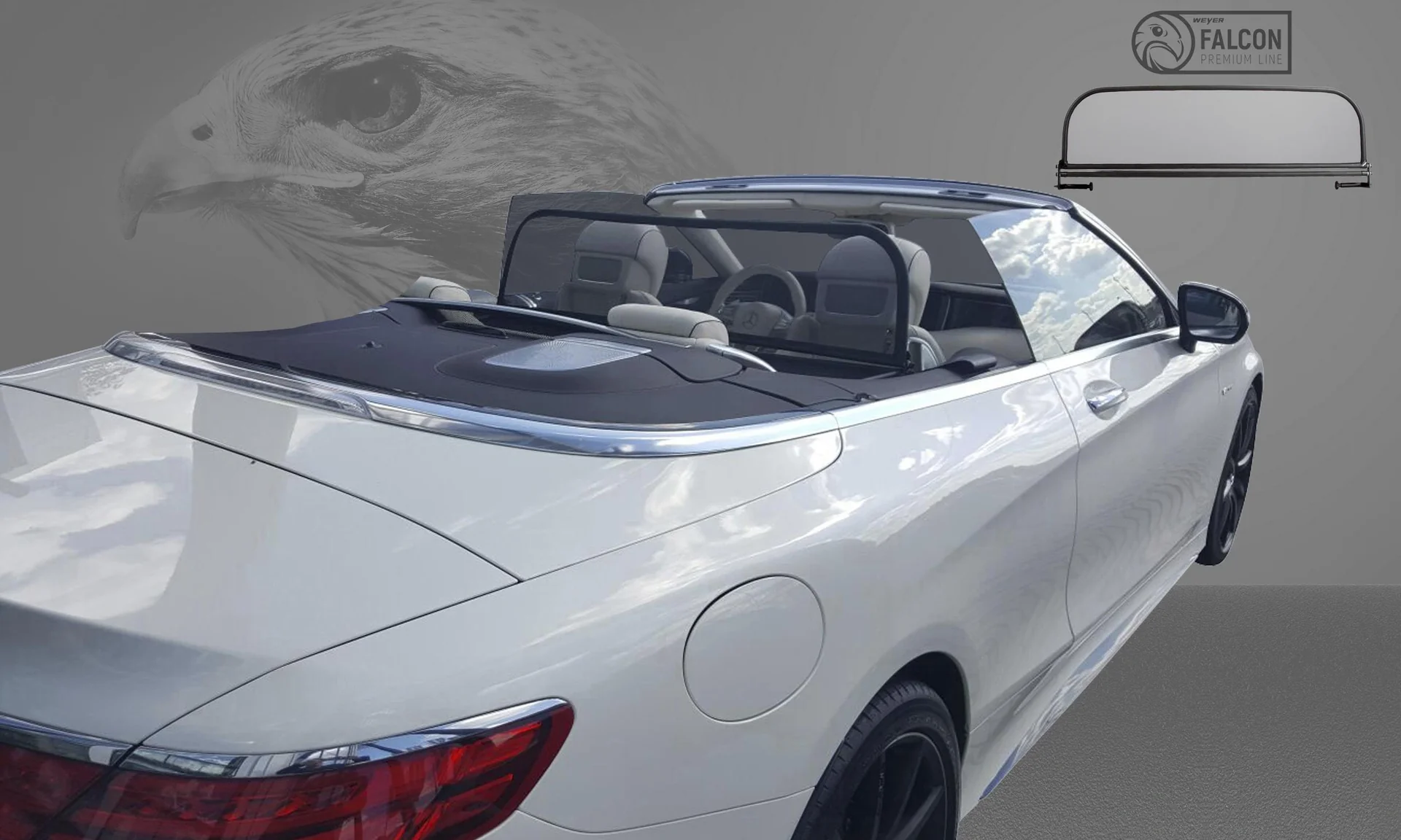 Cabrio Windschott - Premium-Line Mercedes S-Klasse A217, Baujahr 2016> - 2