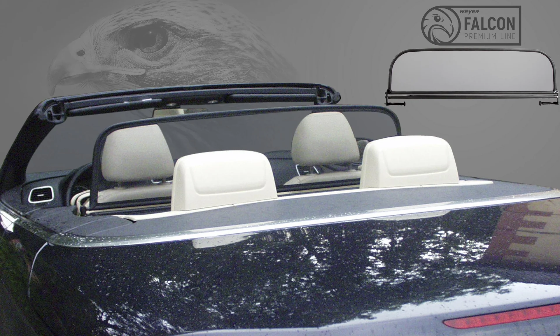 Cabrio Windschott - Premium-Line VW Eos Typ 1F, Baujahr 2006-2015 - 3