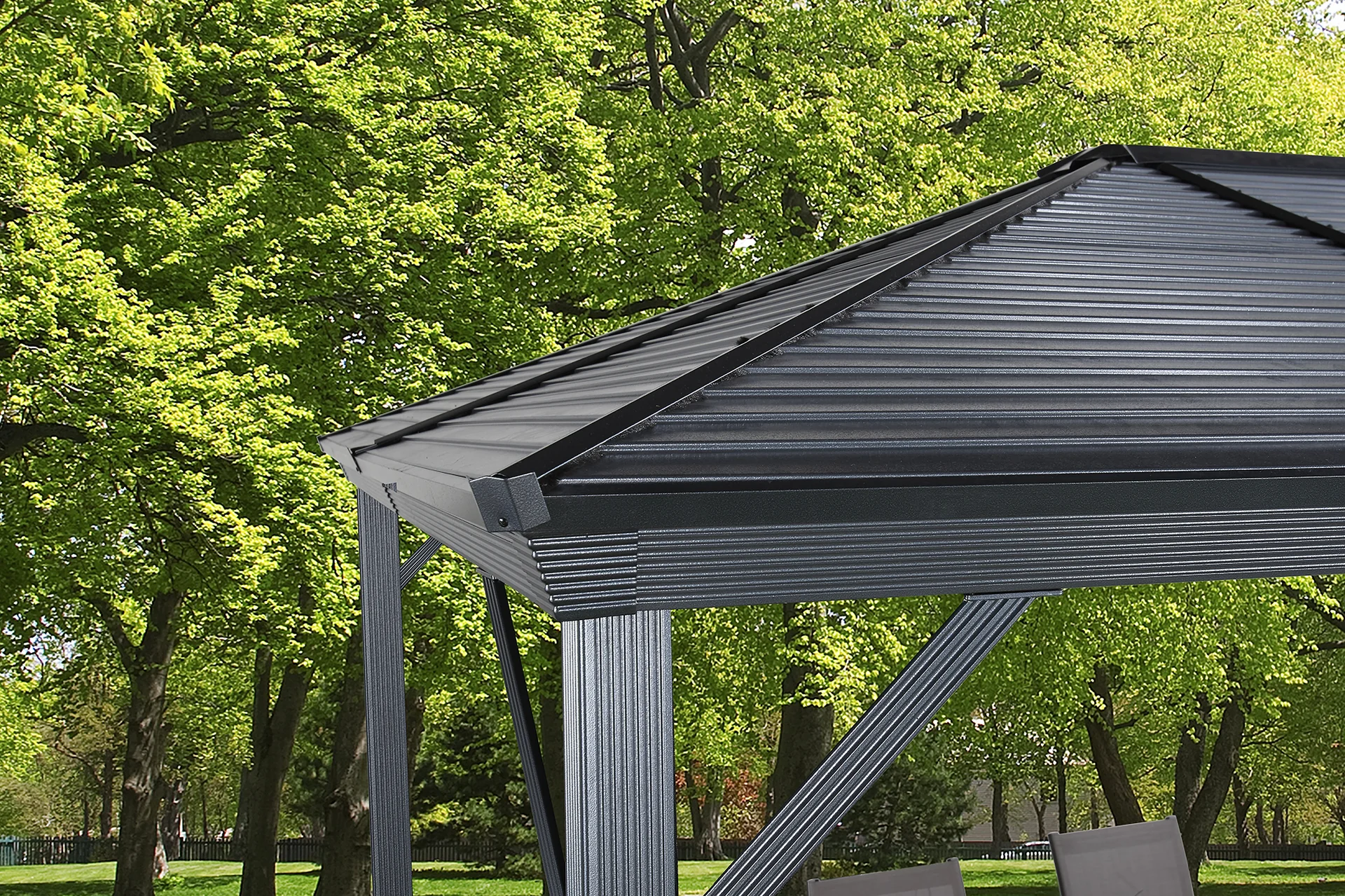 Vorhang-Set passend zum Pavillon Ventura 10x14 - 9