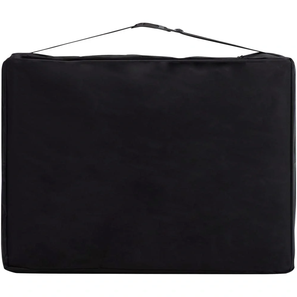 Klappbarer Massagetisch 3 Zonen Holz rosa - 8