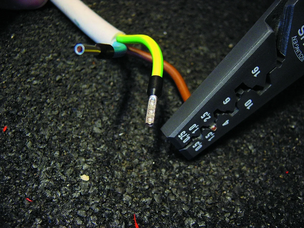 Aderendhülsen Preßzange bis 16 mm² - 8