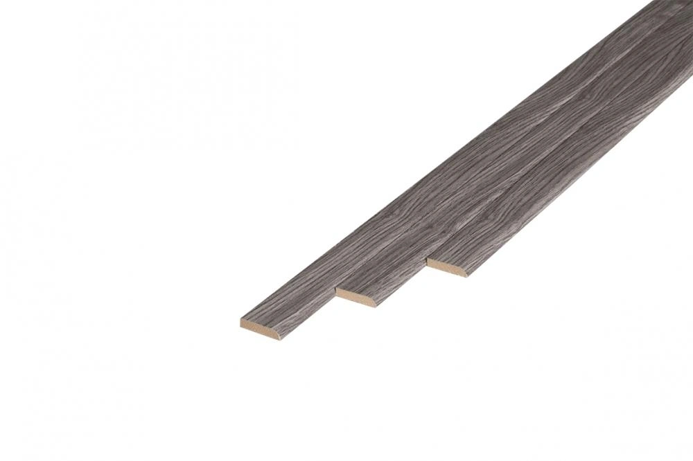 Sockelleiste-Kiefer Grey Oak 5 x 24 x 2400 mm - 1