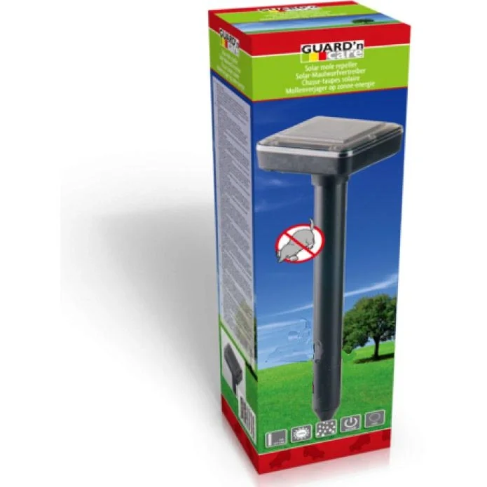 4x Guard'n care solarbetriebenes Maulwurfschutzmittel - 5