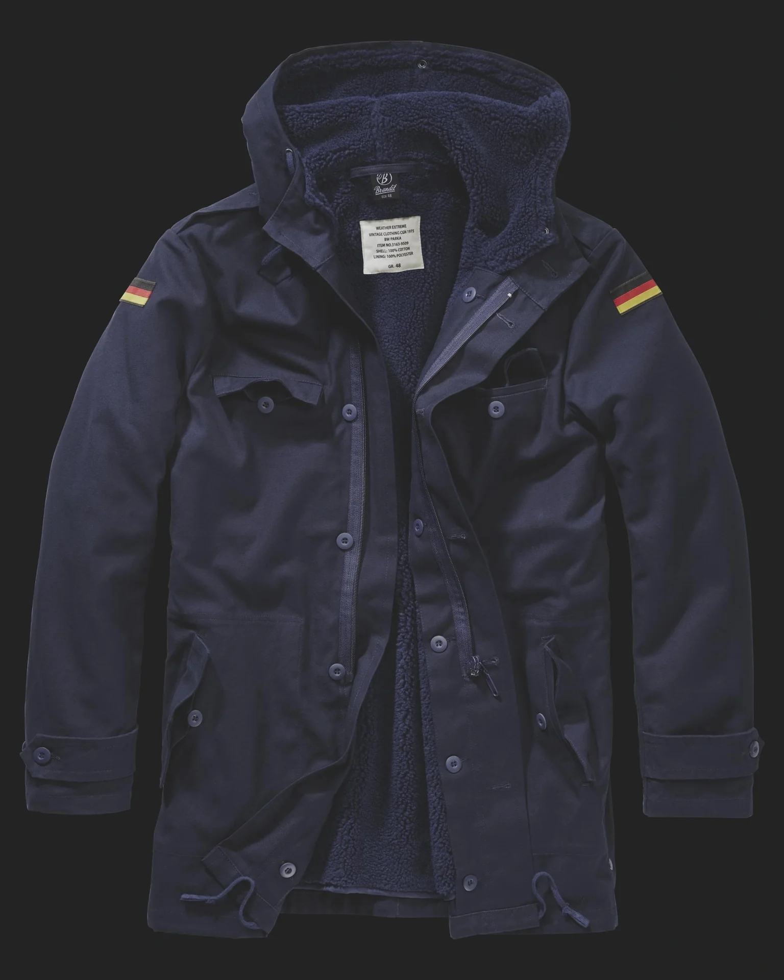 BW Parka Farbe marine, Gr.56/3XL - 2