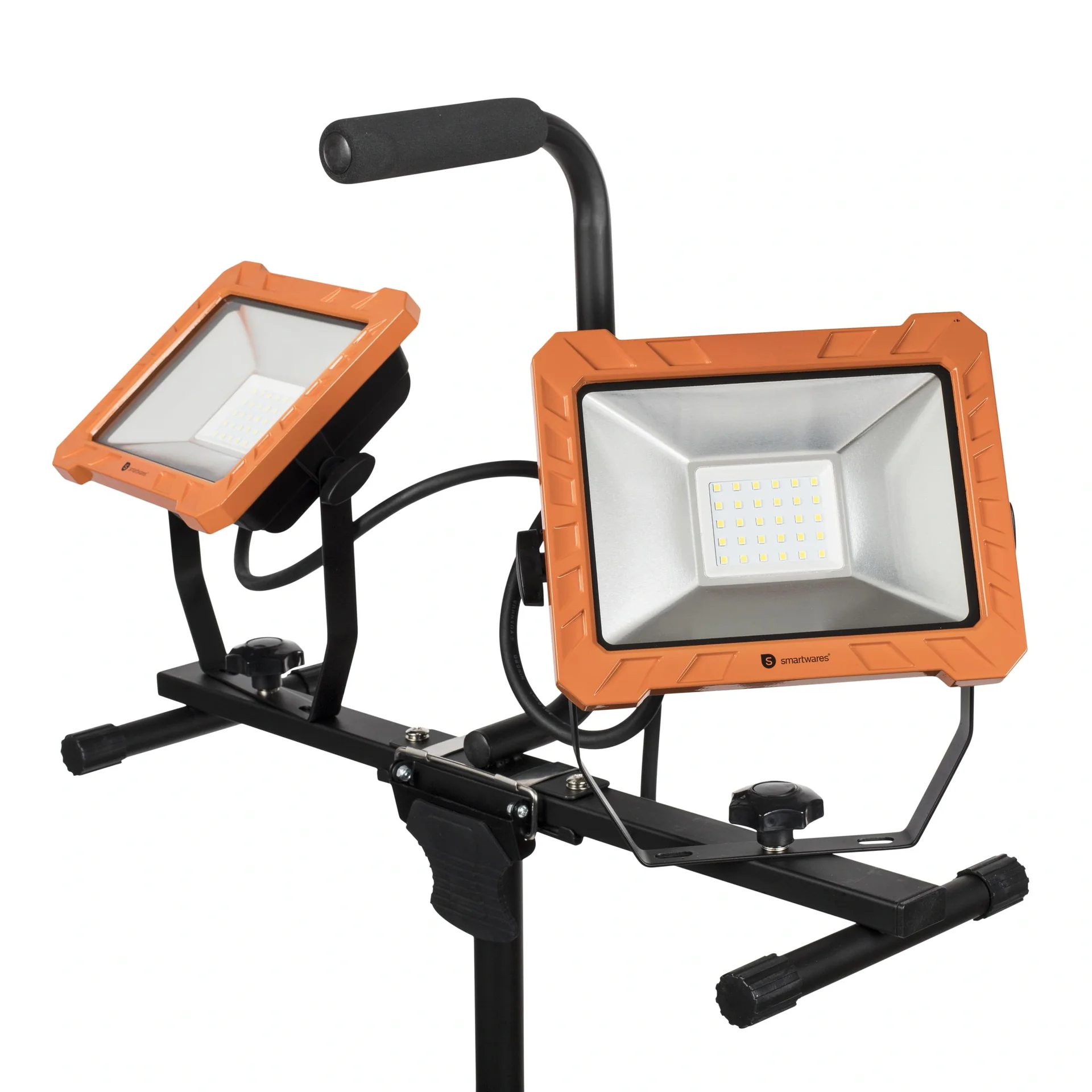 LED Stativ Doppelstrahler mit 2 x 30 Watt und 2400 Lumen - 12