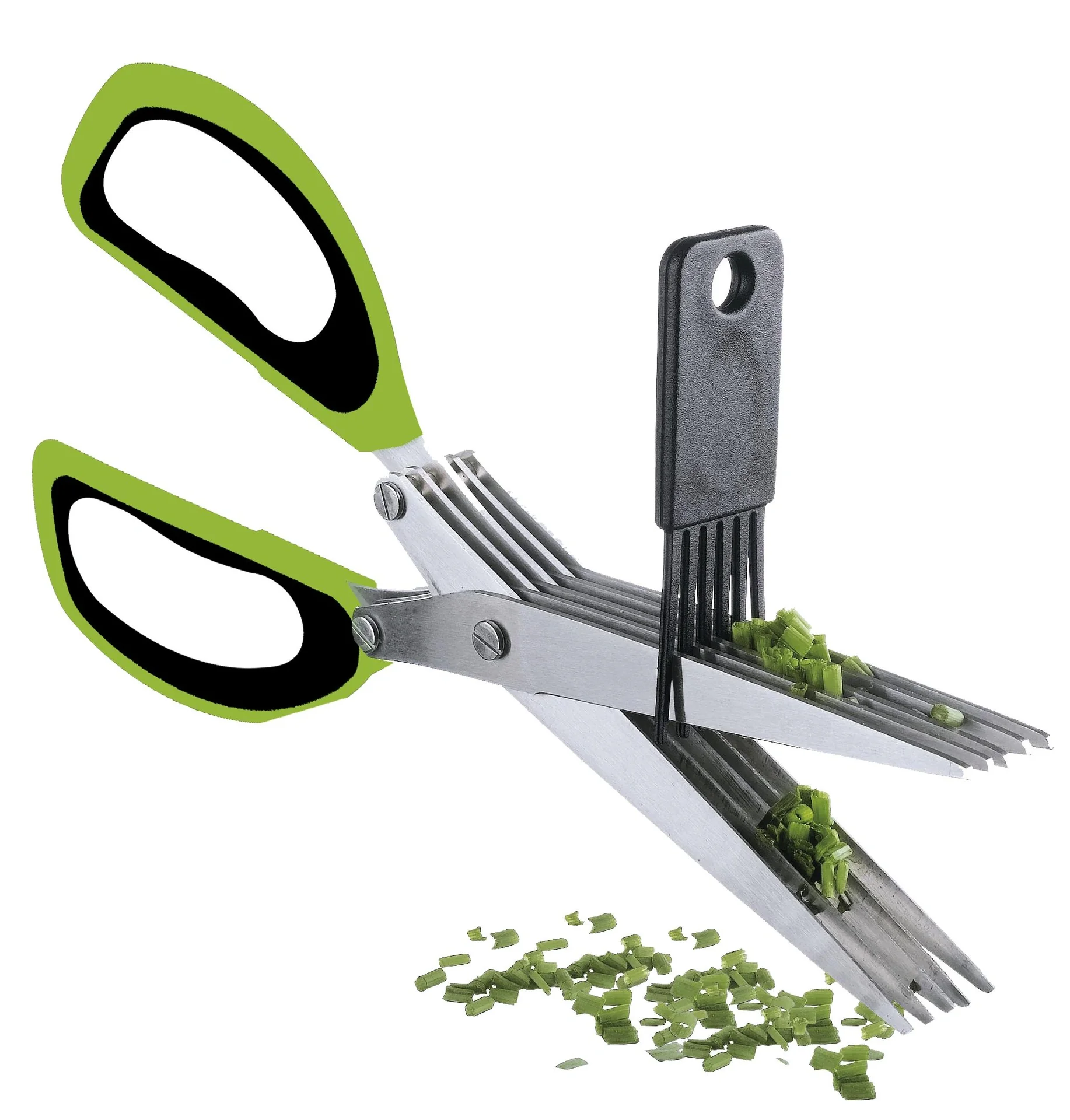 Kräuterschere + Reinigungspinsel GRATIS - 3