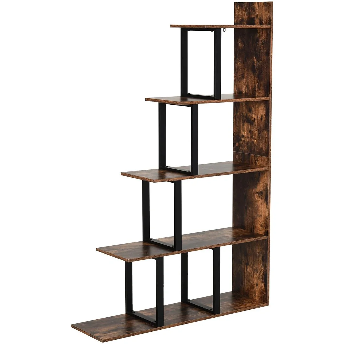 Bücherschrank, Holz, braun - 1