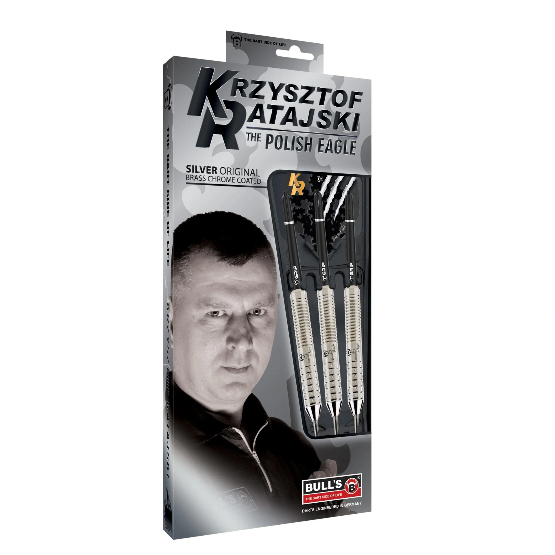 Krzysztof Ratajski Brass Silver Steel Dart 22gr. - 3