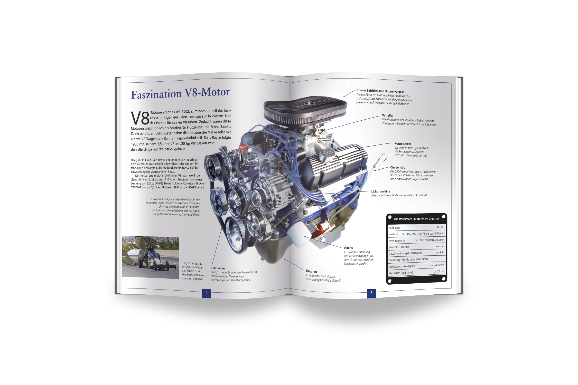 Der große Technikbausatz V8 Motor - 10