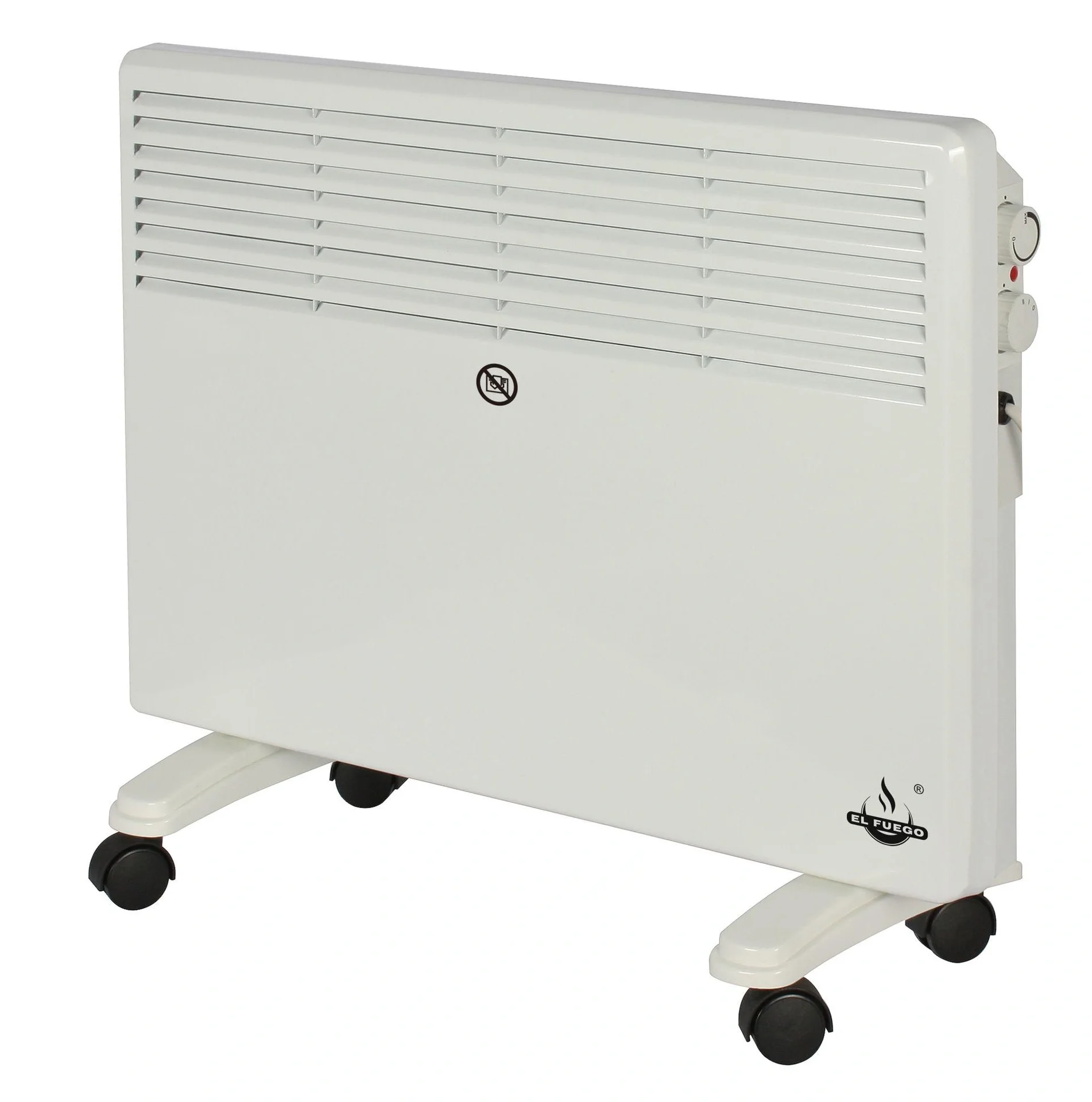 Mobiler Heizkonvektor, weiß, 1500 W - 8