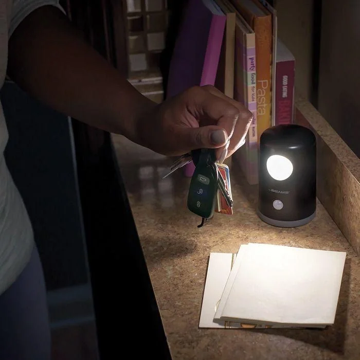 LED Nachtlicht schwarz mit Bewegungsmelder MB750 20 Lumen IP44 - 7