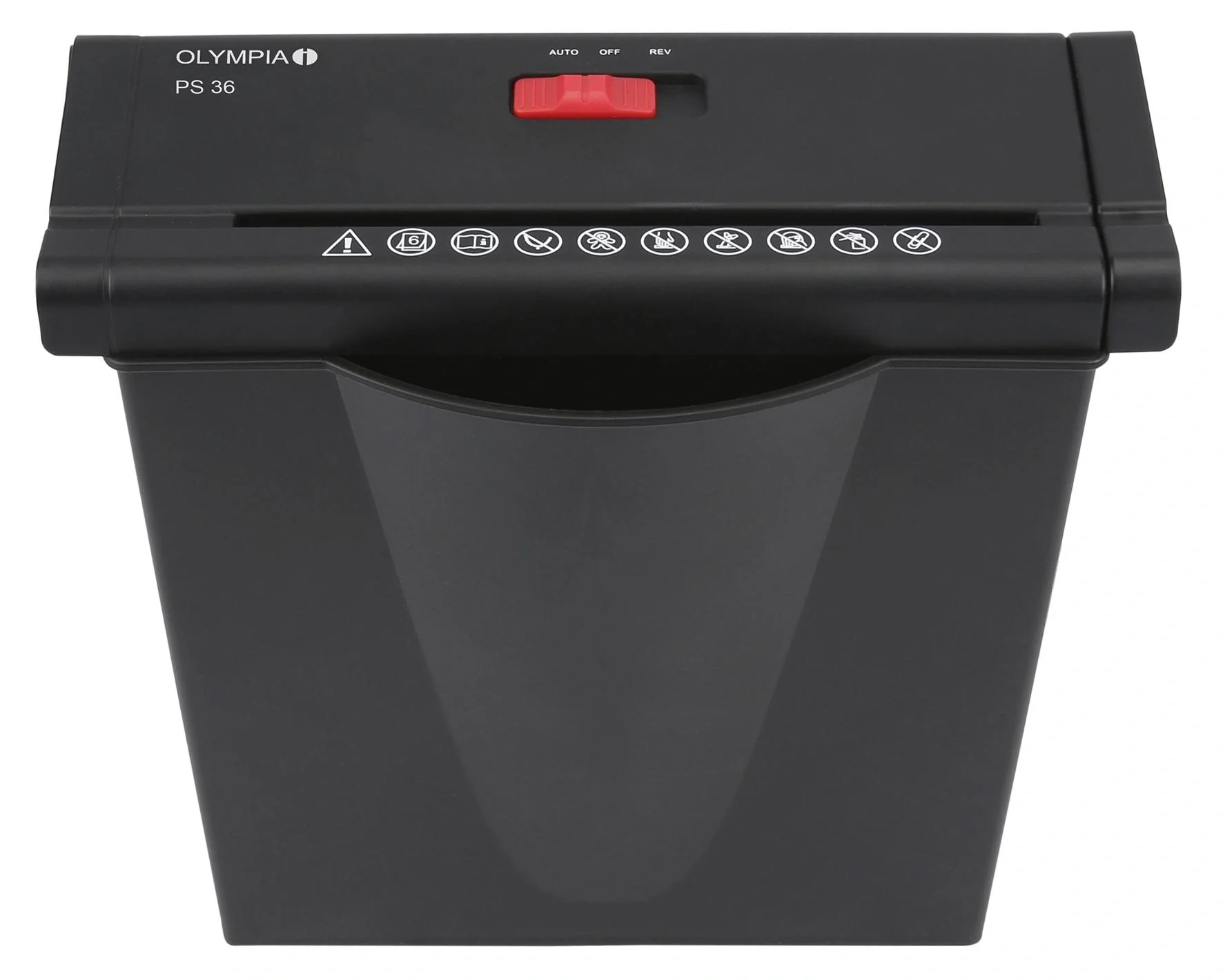 Aktenvernichter mit Streifenschnitt, Sicherheitsstufe P2 - 3