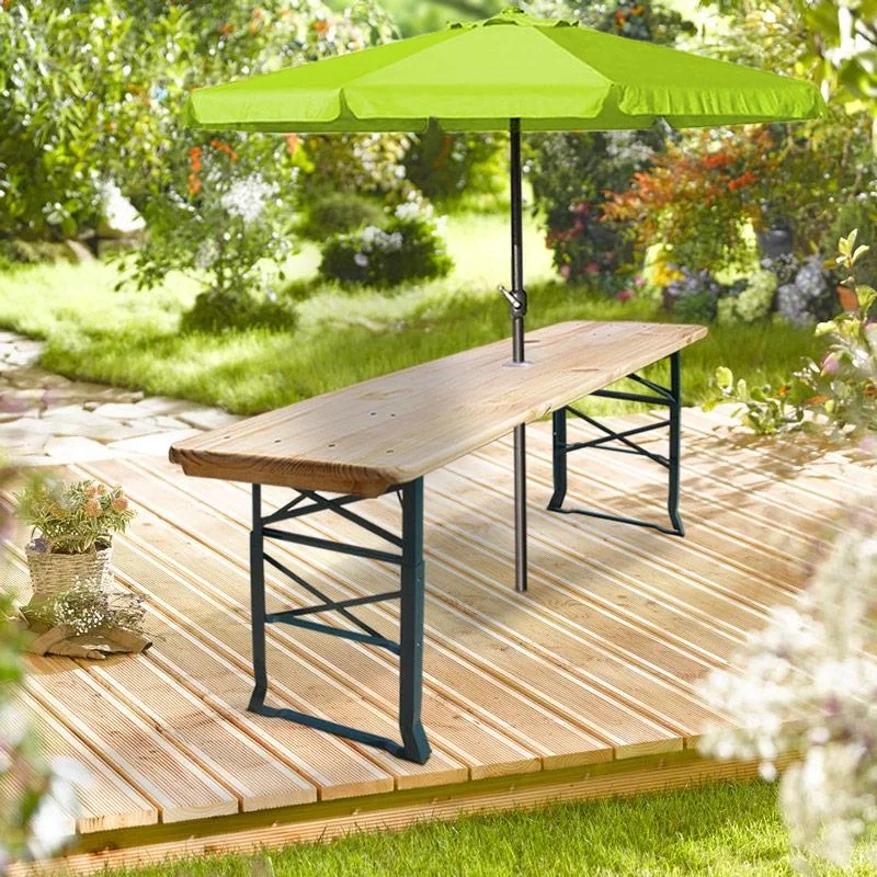 Biertisch 5,6x1,6x2,5 höhenverstellbar - 6