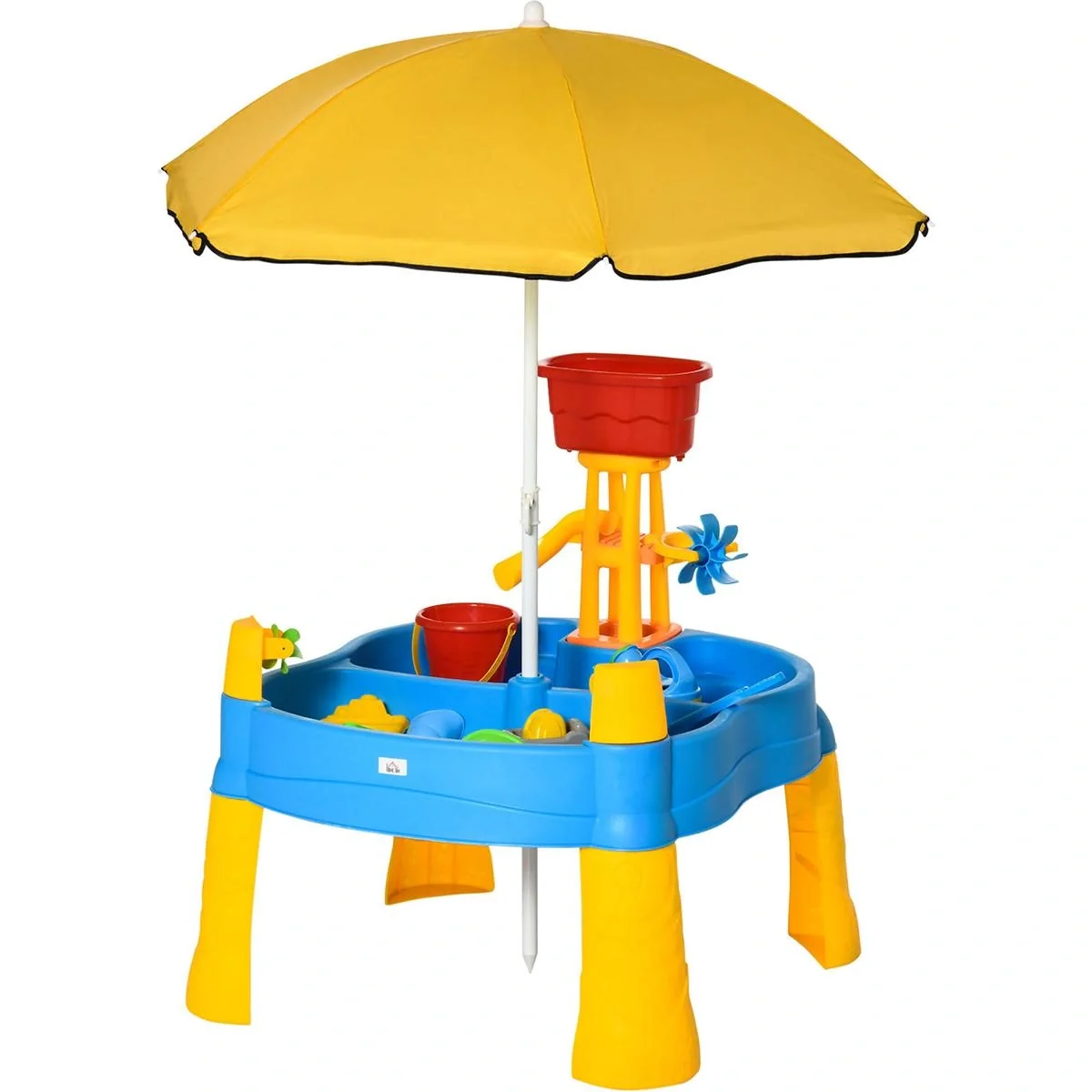 Spieltisch-Set 25-teilig - Kunststoff - 72,5 x 78 x 81,5 cm - 6