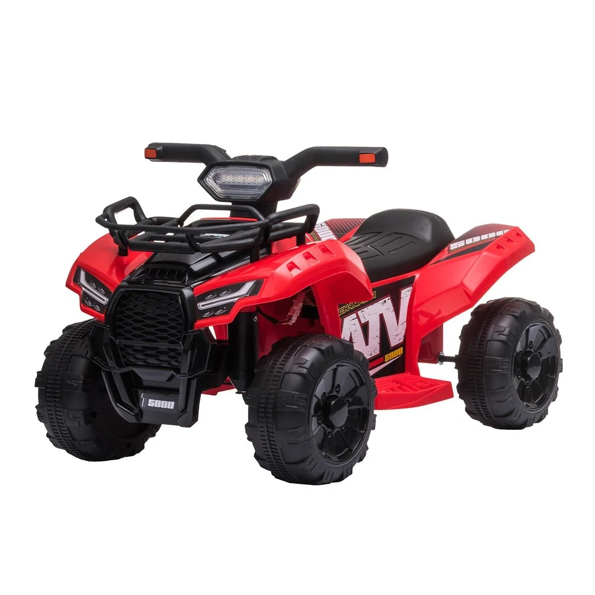 Mini Elektro-Quad Kinder Elektro ATV Kinderwagen LED Frontlicht Kinderfahrzeug Kindermotorrad Elektroquad für 18-36 Mo - 1