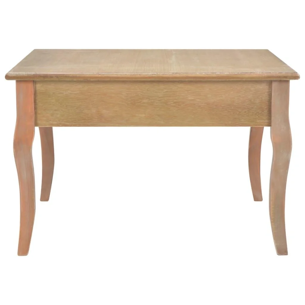 Couchtisch 80x80x50 cm Holz braun - 5