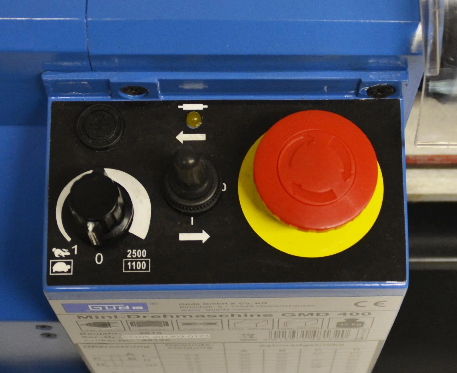 Mini-Drehmaschine GMD 400 - 5