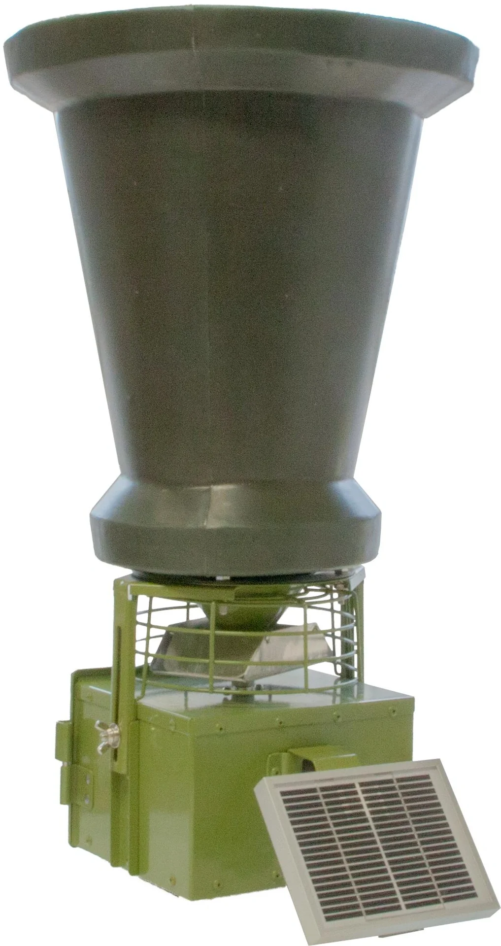 Futterautomat Pro 12V inkl. Vorratsbehälter und Solar Ladegerät - 5