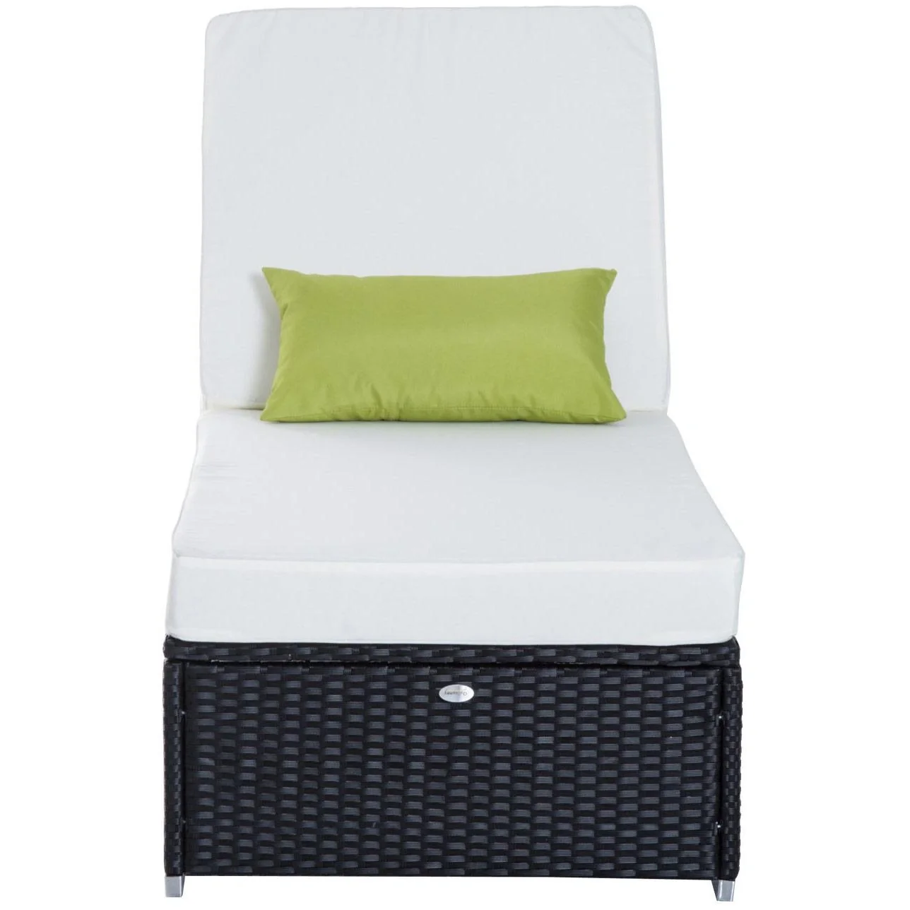 Rattanliege mit verstellbarer Rückenlehne - 1