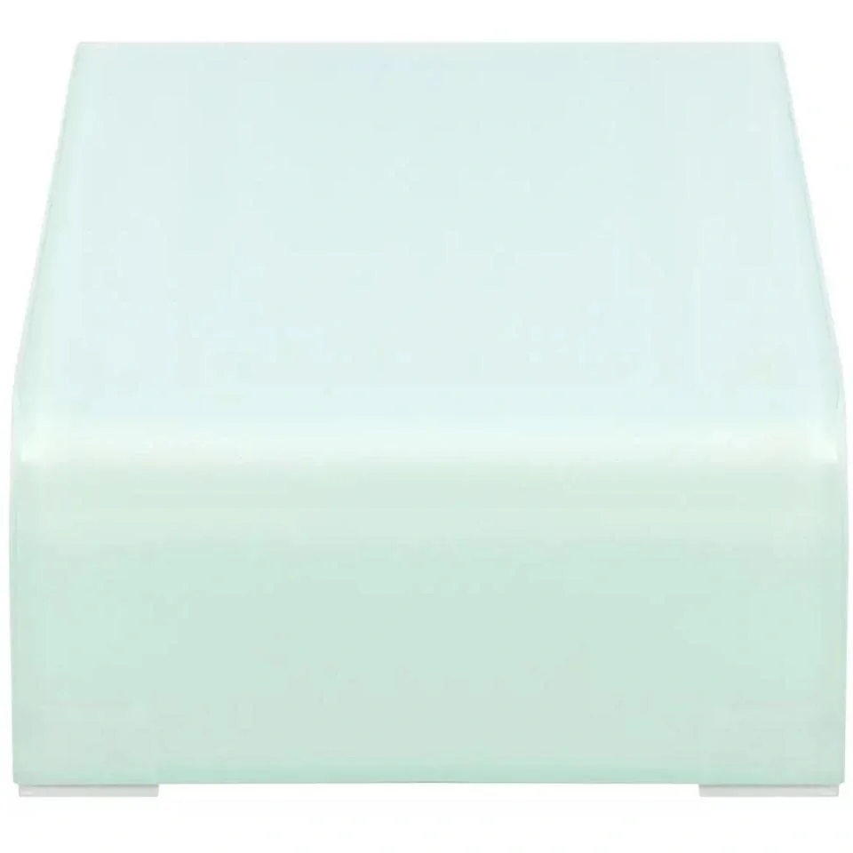 TV-Schrank/Monitorständer weiß 60x25x11 cm Glas - 6