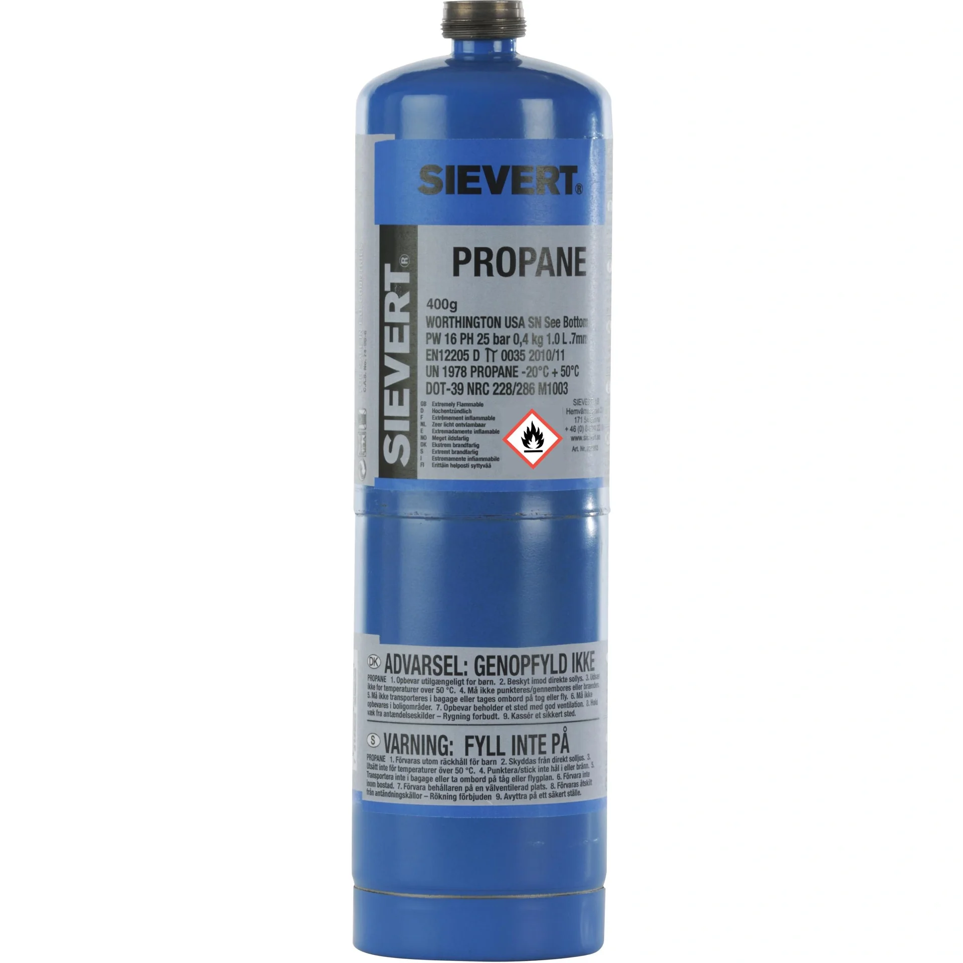 Gaspatrone Butangas Durchdringungssystem 1925C - 1