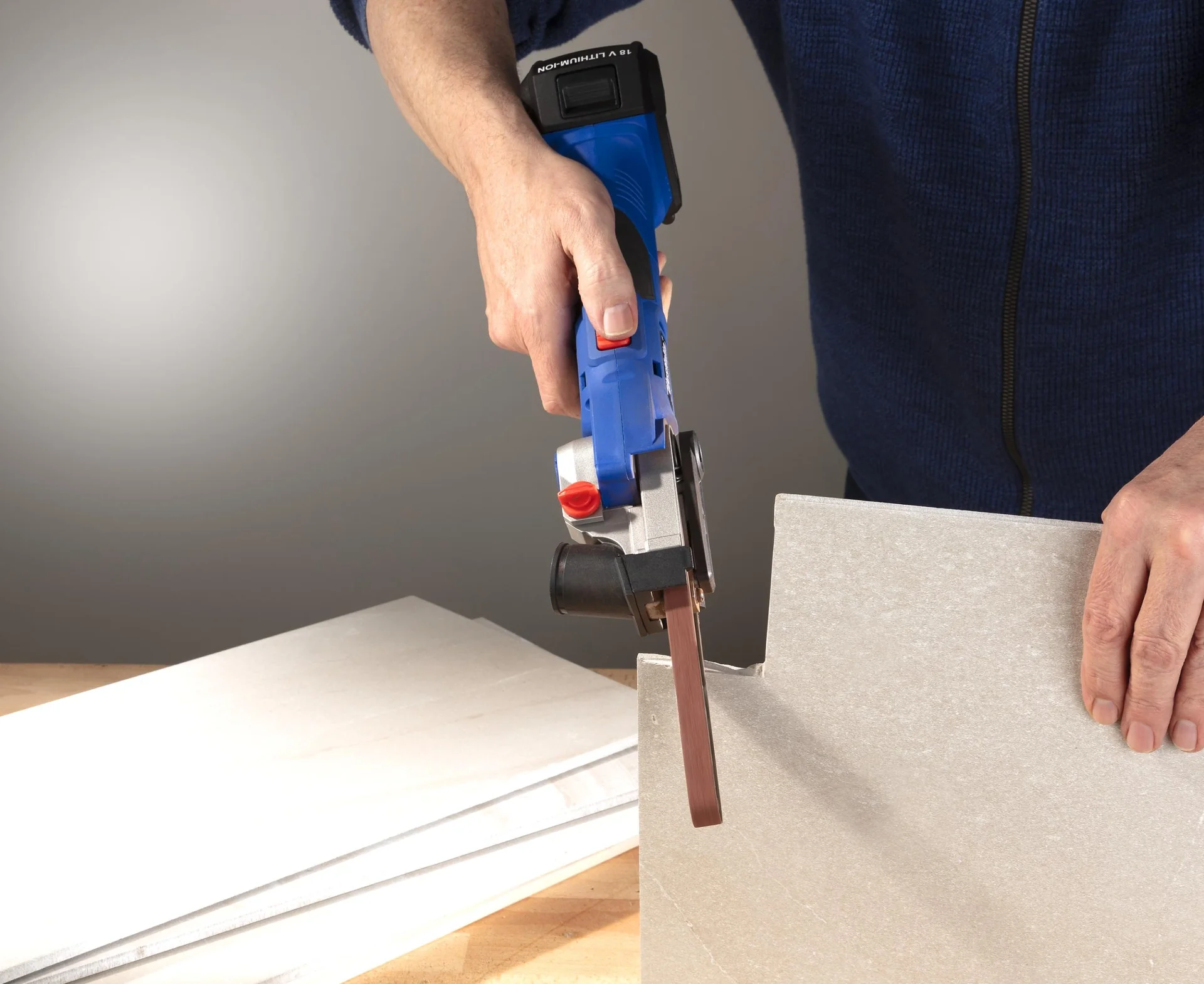 Akku Bandfeile 18 V Li-Ion WABF18 – ohne Akku und Ladegerät- - 10