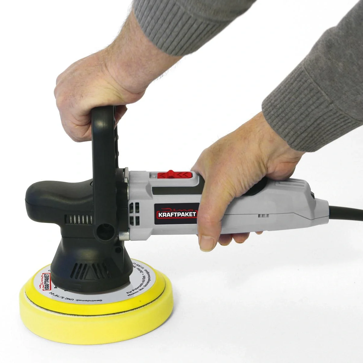 Exzenter Poliermaschine 650 Watt - 9 mm Hub - im XXL-Set - 10