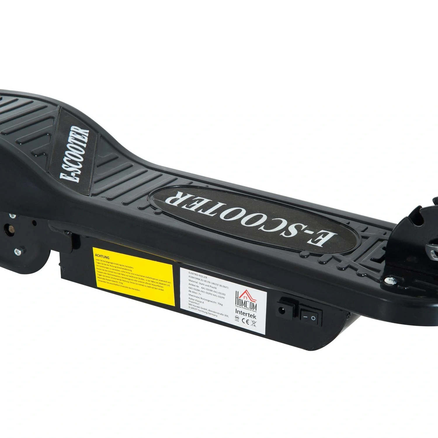 E-Scooter Kinderroller Cityroller 120W klappbar Schwarz - 6