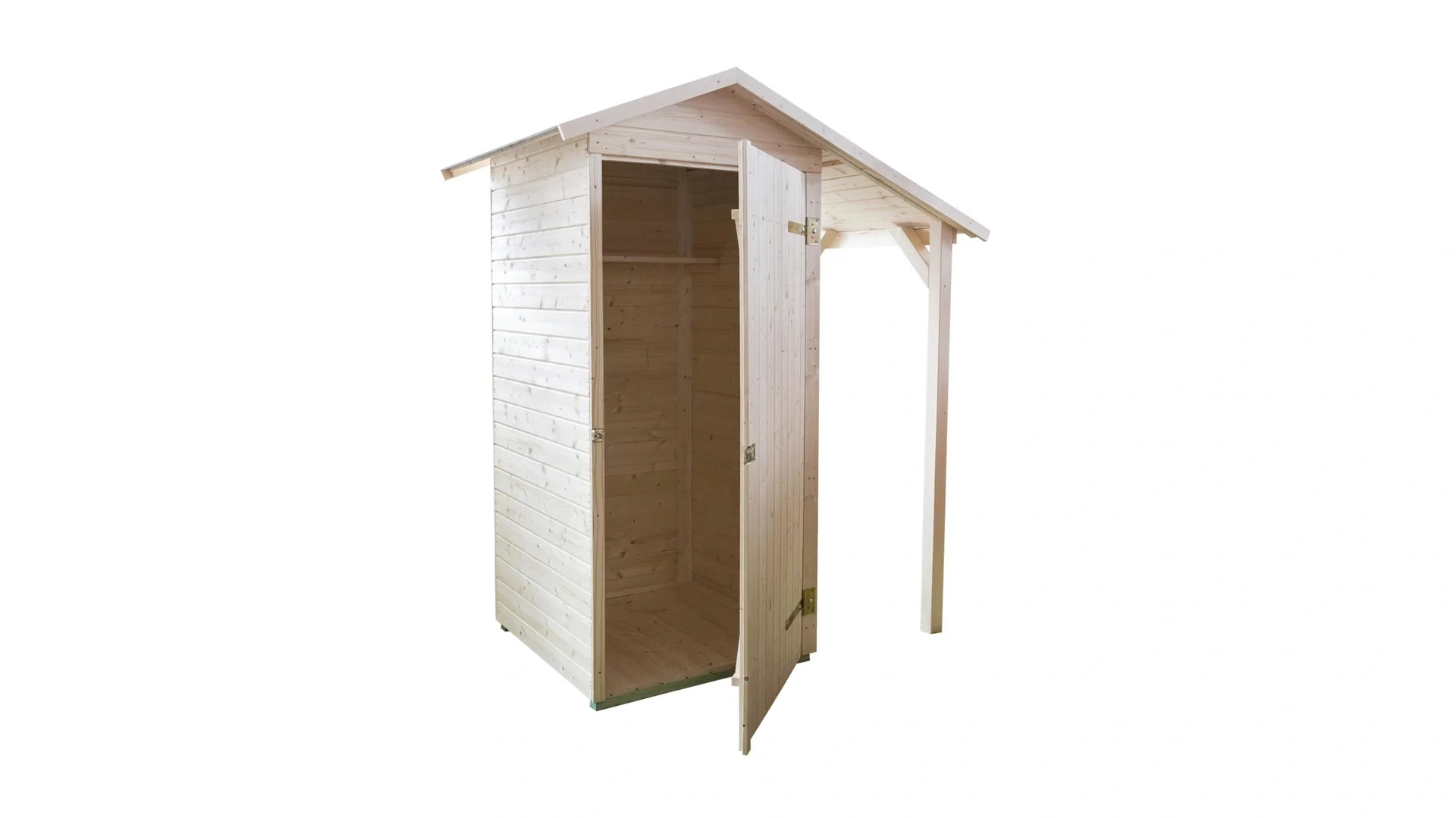 Garten-/Terrassenschrank 351 A Gr.1 B x H x T 162 x 196 x 105 Satteldach, 14 mm, Einzeltür, Schleppdach 50 cm - 3