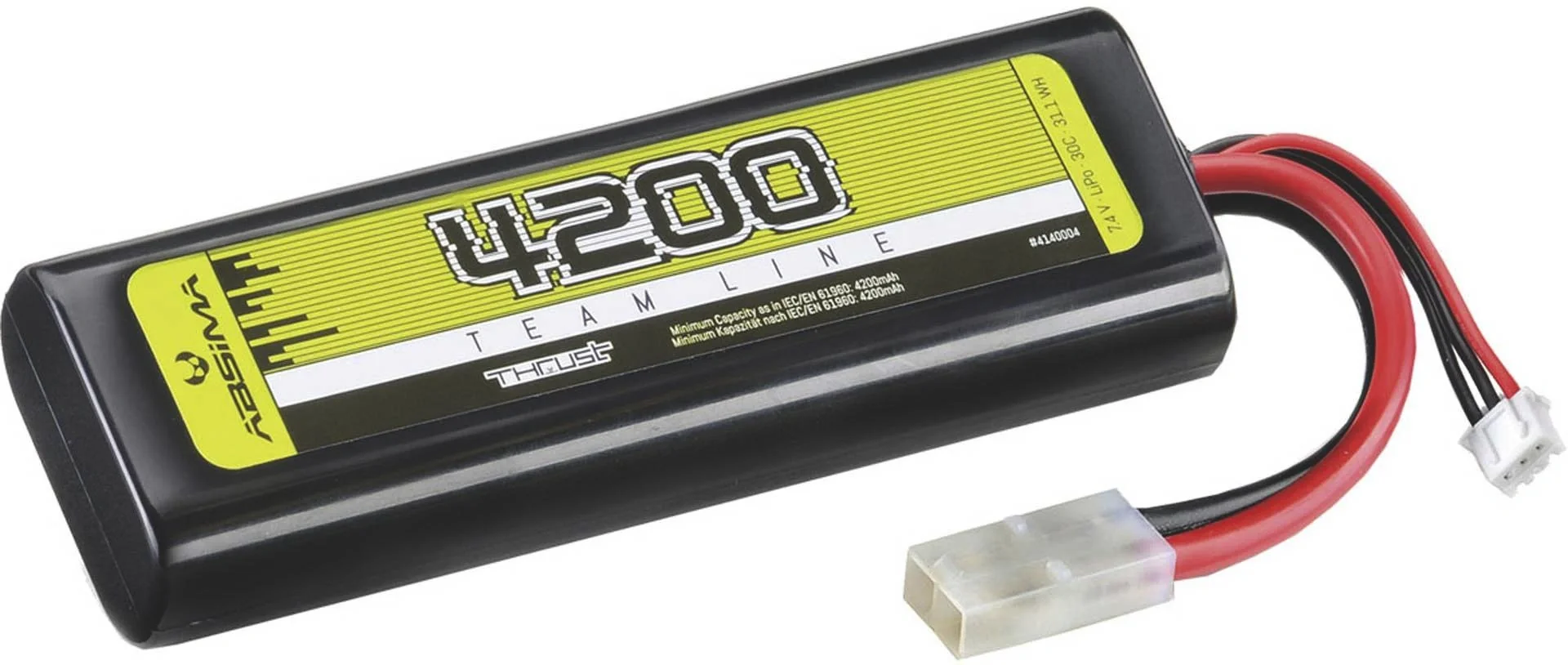 LiPo Stick Pack 7.4V-30C 4200 Hardcase (TAM) - 1