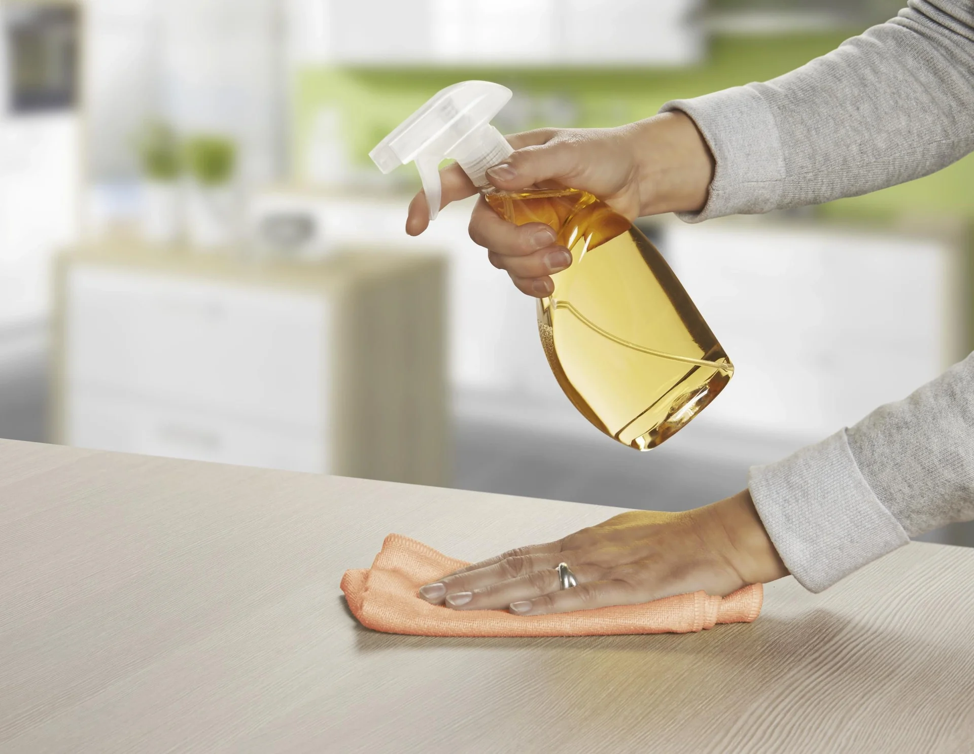 Orangenreiniger, 2 x 750 ml inklusive Sprühflasche und Mikrofasertuch - 7