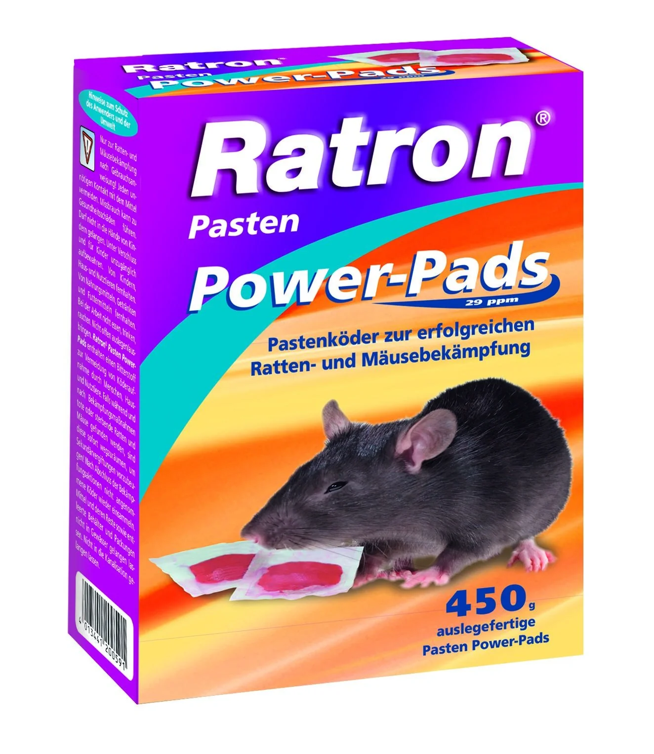 Ratron Pasten Power-Pads, anwendungsfertig, 30 x 15 g - 1