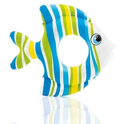 Pool tropische Fische - blau - 1