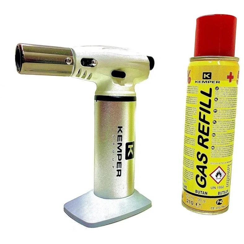 Küchengasbrenner mit Butanflasche 660W - 2