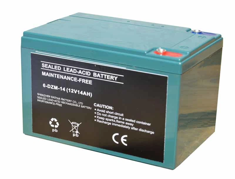 Akku 6-DZM-14, 12 Volt 14 Ah passend für Elektro Fahrzeuge - 1