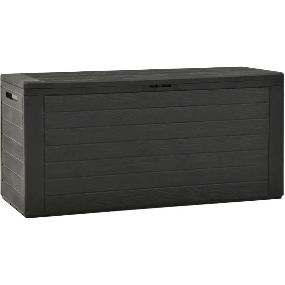Gartenbox 116x44x55 cm anthrazit - 1