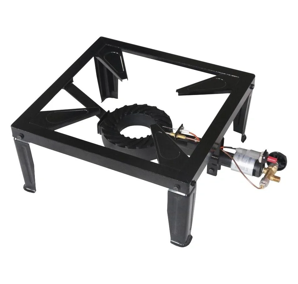 Premium-Hockerkocher mit Zündsicherung und Piezozündung. - 5