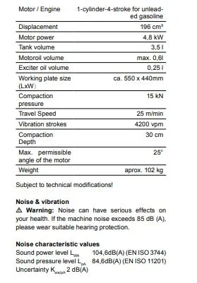Rüttelplatte HP2000S - 3