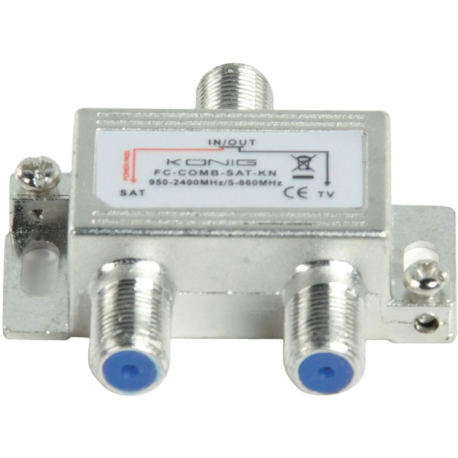 Sat-Weiche - 5-862 MHz / 950-2400 MHz - 1