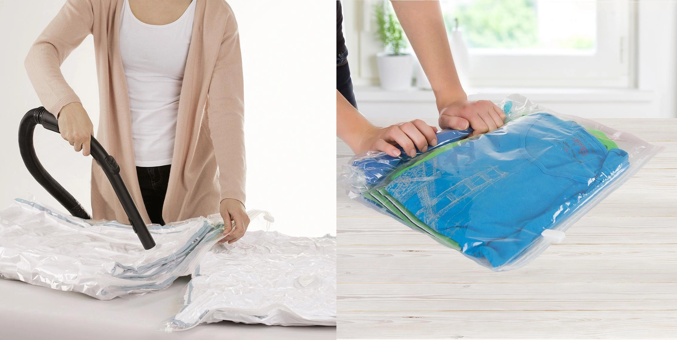 Airzip Vakuum Kleiderbeutel "Roll", 2er-Set - 3