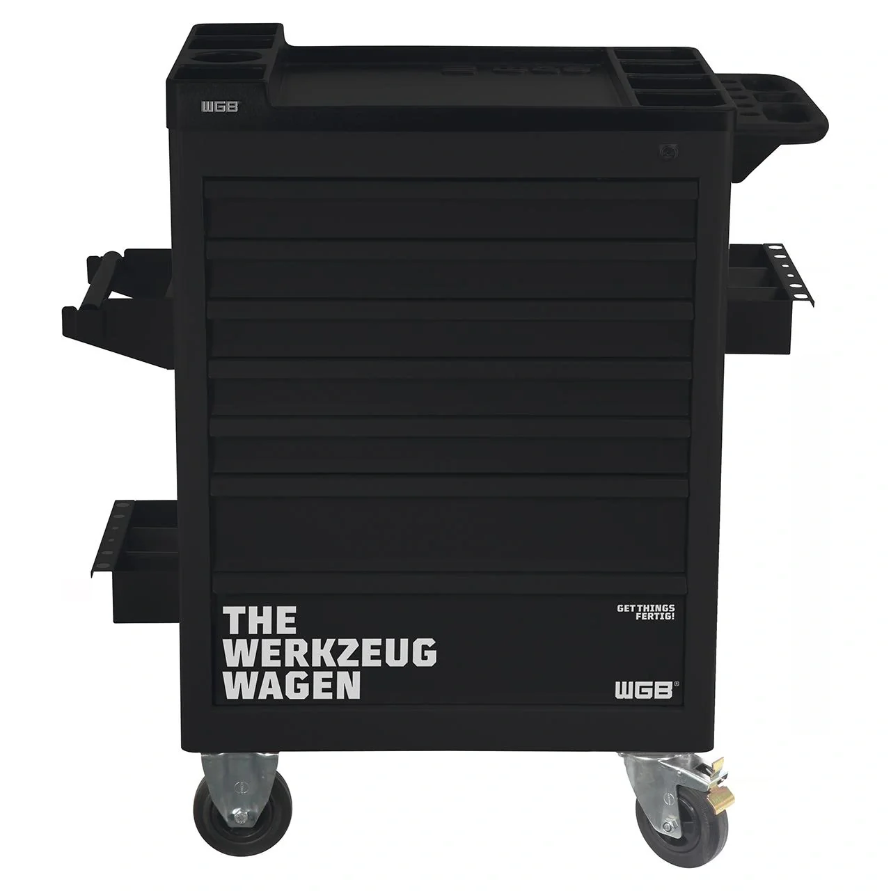 Werkstattwagen - 7 Schubladen, bestückt mit 9 Modulen, 140-teilig - 1