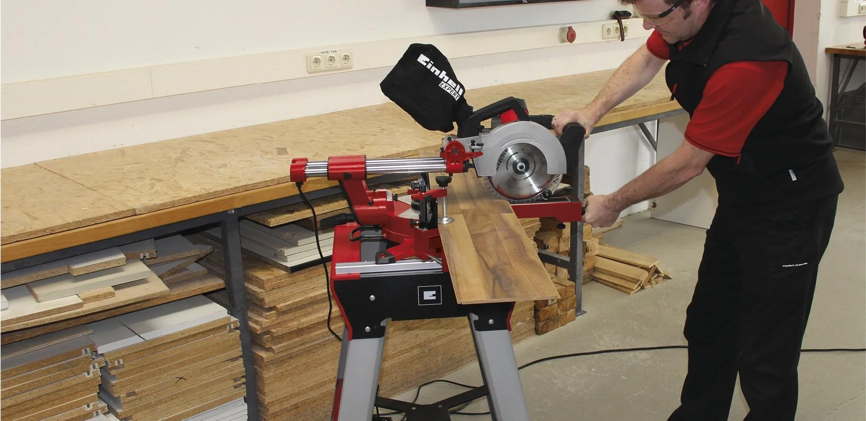 Kapp-Gehrungssägenuntergestell E-Stand - 1